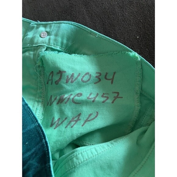 𝅺HUDSON Womens Pants Size 27 Green‎ - Picture 8 of 8